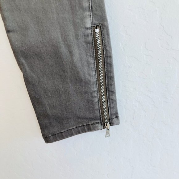 Club Monaco Gray Zipper Jeans - Picture 6 of 15
